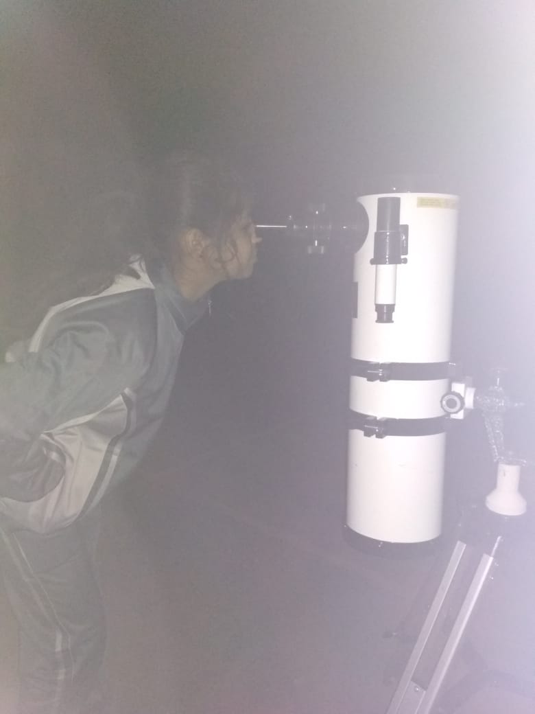 Astronomy Night Camp in Pragati Vidya Peeth
